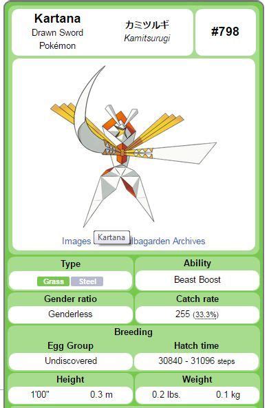 kartana typing.